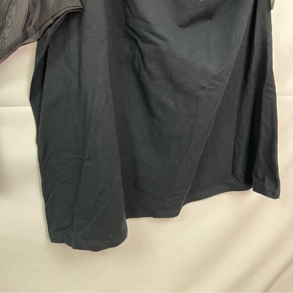 Torrid Black Long Sleeve Mesh One shoulder Foxy knit top Brand New! - Picture 2 of 15